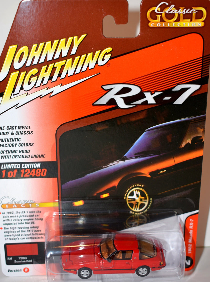 Johnny Lightning Classic Gold - 1982 Mazda RX-7