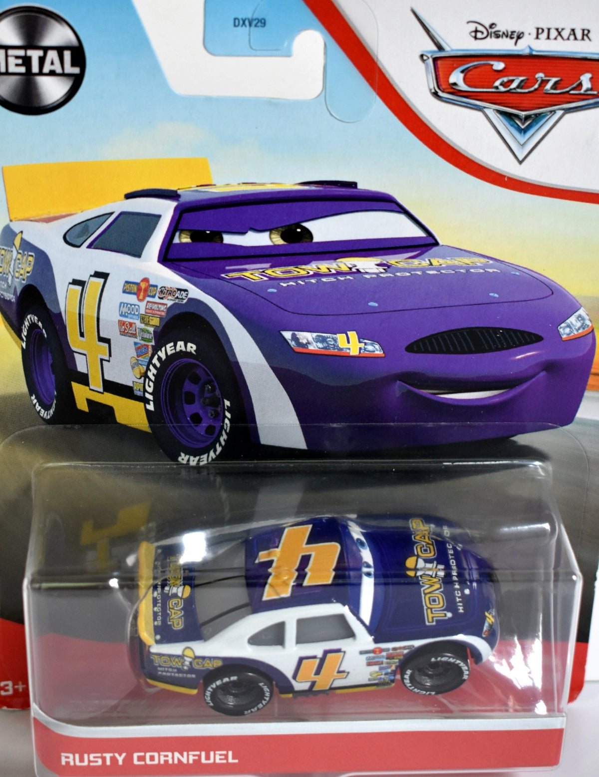 Disney Cars - Rusty Cornfuel - Piston Cup Stock Car
