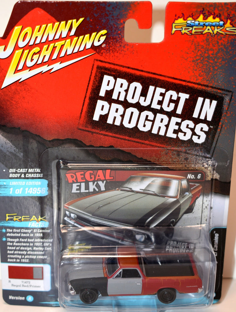 Johnny Lightning Street Freaks - Projects In Progress - 1966 Chevy El Camino Pickup Truck