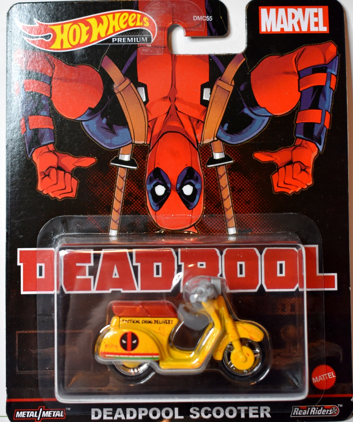 Hot Wheels Premium - Marvel - Deadpool Scooter