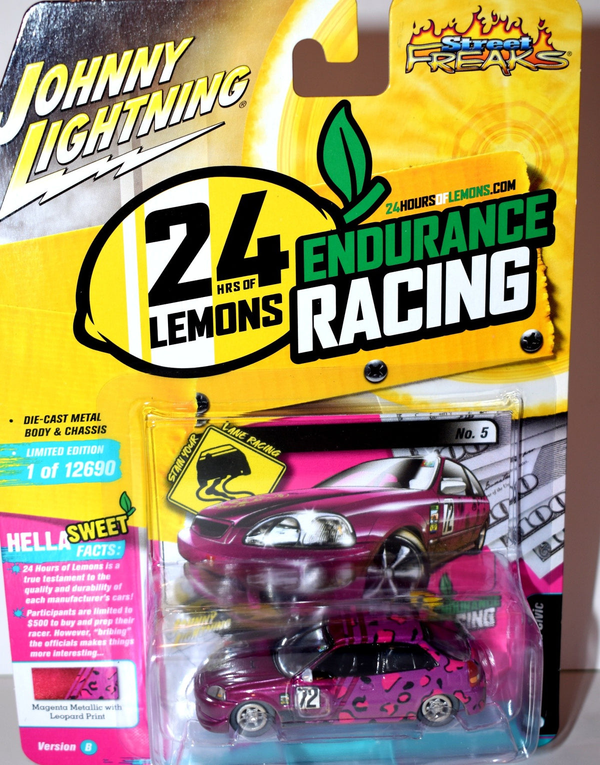 Johnny Lightning - 24 Hrs of LEMONS - 1998 Honda Civic