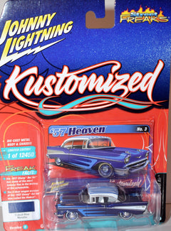 Johnny Lightning Kustomized 1957 Chevrolet Bel Air