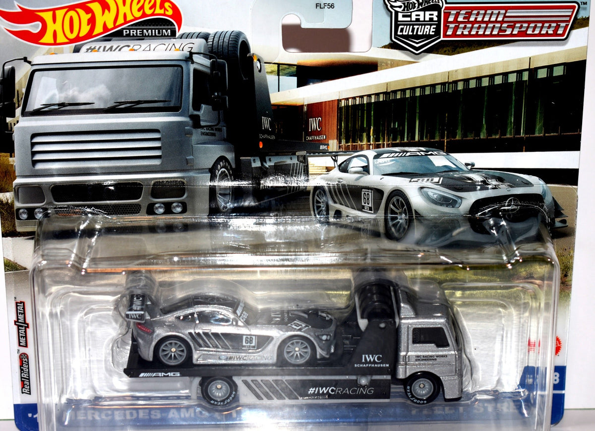 Hot Wheels Car Culture - Team Transport - Mercedes Benz AMG and Fleet Street Hauler