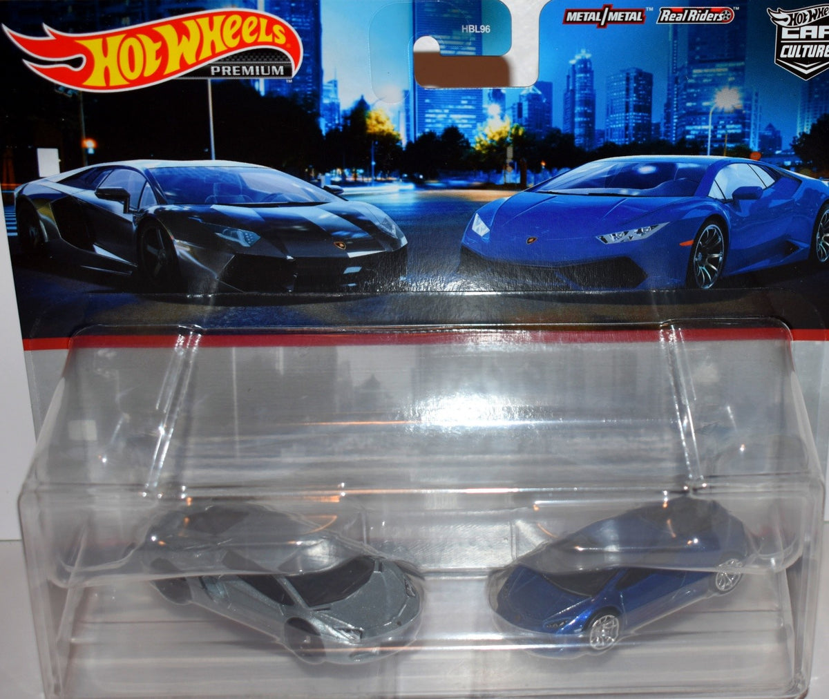 Hot Wheels Premium - Lamborghini Supercar Set