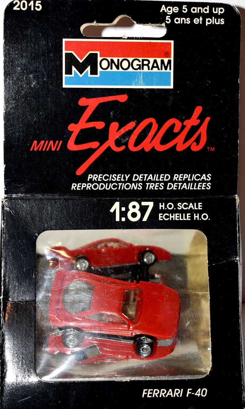 Monogram Mini Exacts - Ferrari F-40
