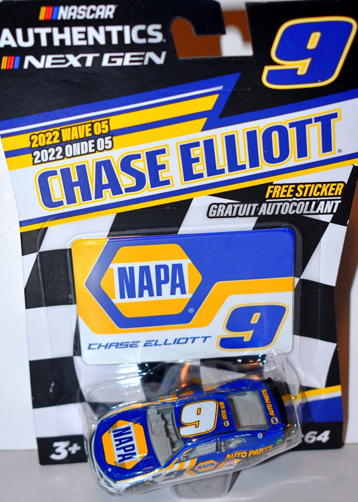 NASCAR Authentics Hendrick Motorsports - Chase Elliott NAPA  Chevrolet Camaro