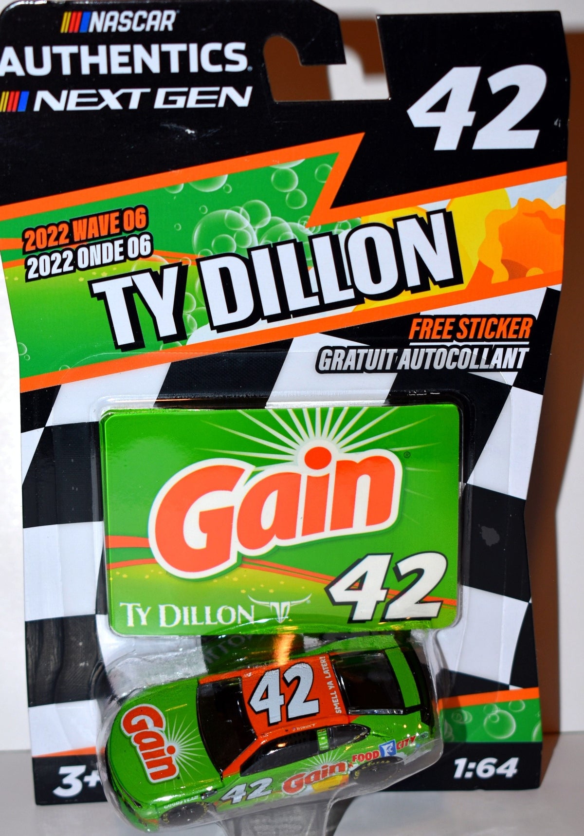 NASCAR Authentics - Ty Dillon  Gain Chevrolet Camaro