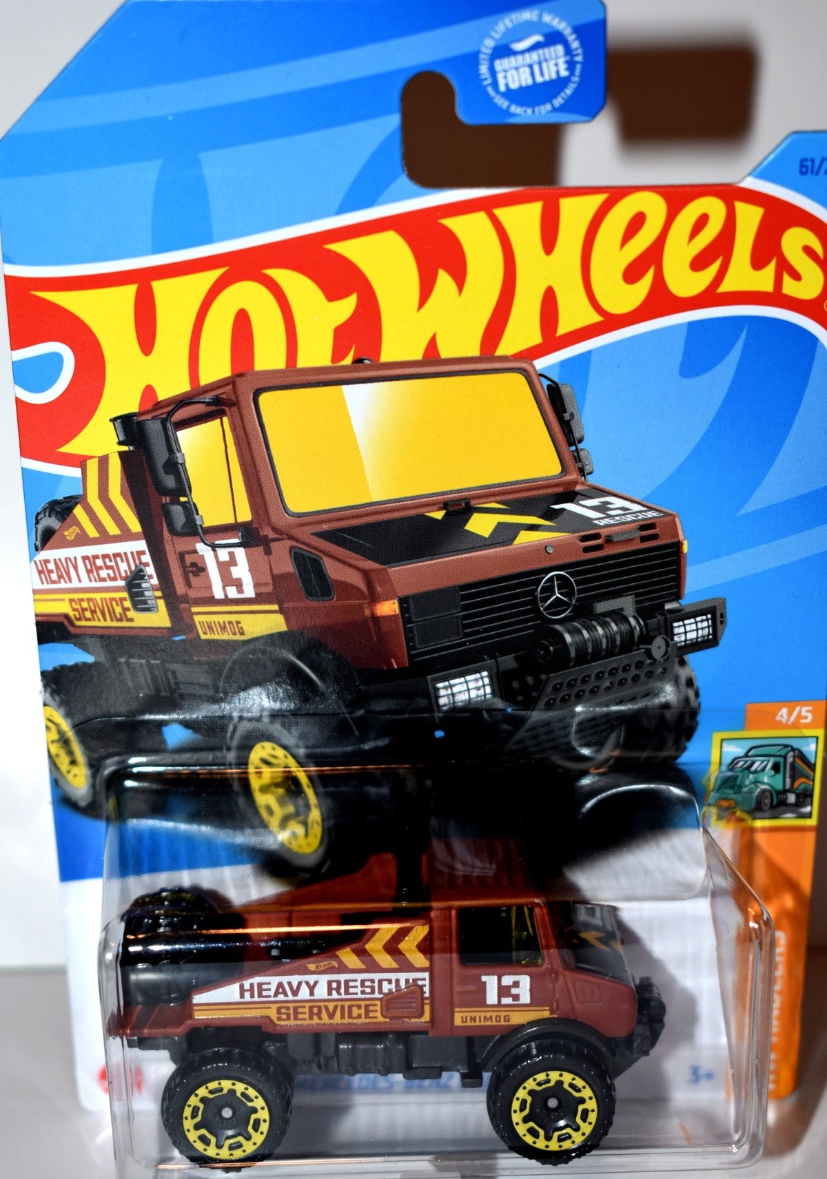 Hot Wheels - Mercedes-Benz Unimog 1300 Search and Rescue