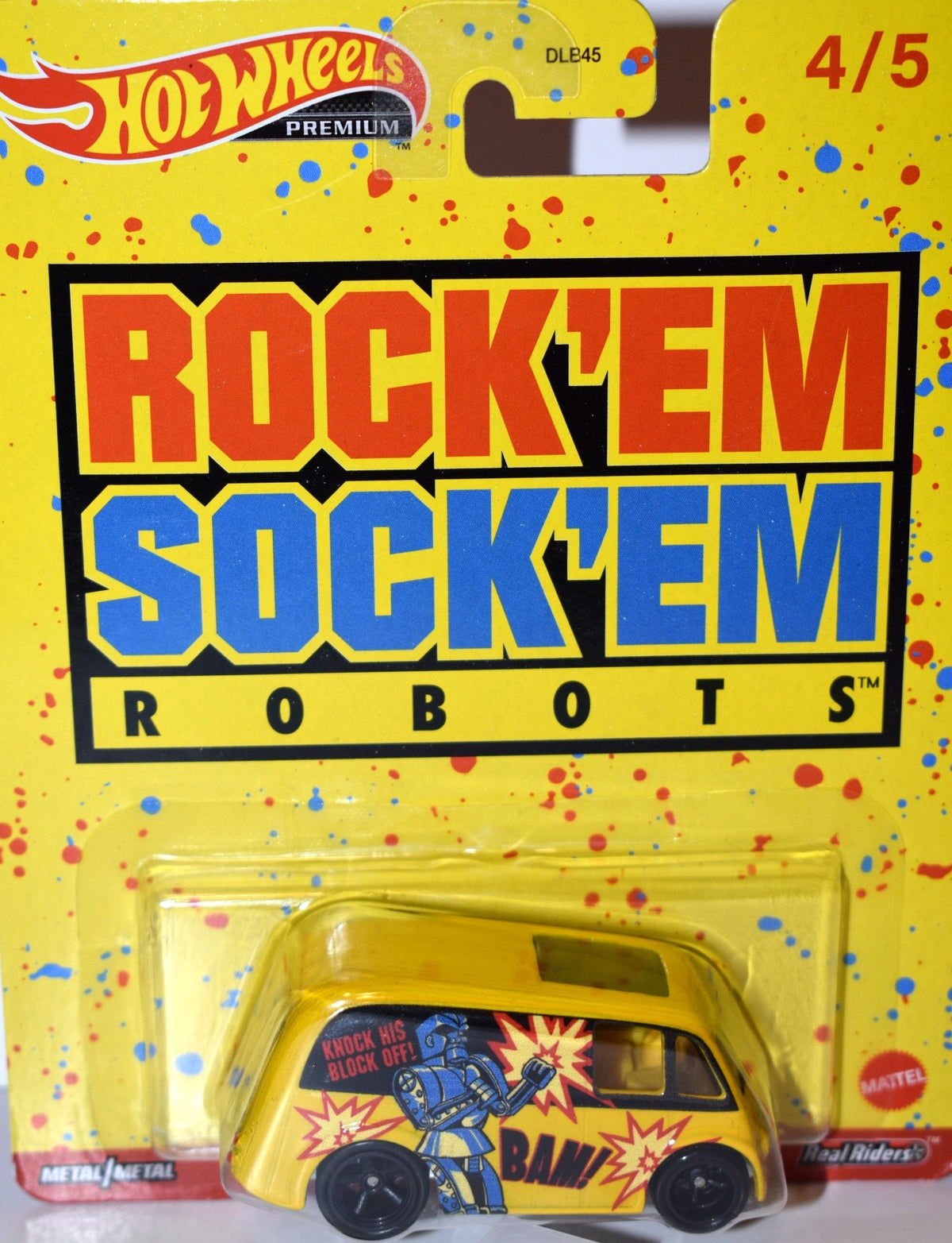 Hot Wheels Premium - Rock 'Em Sock "Em Robots - Quick Delivery Van