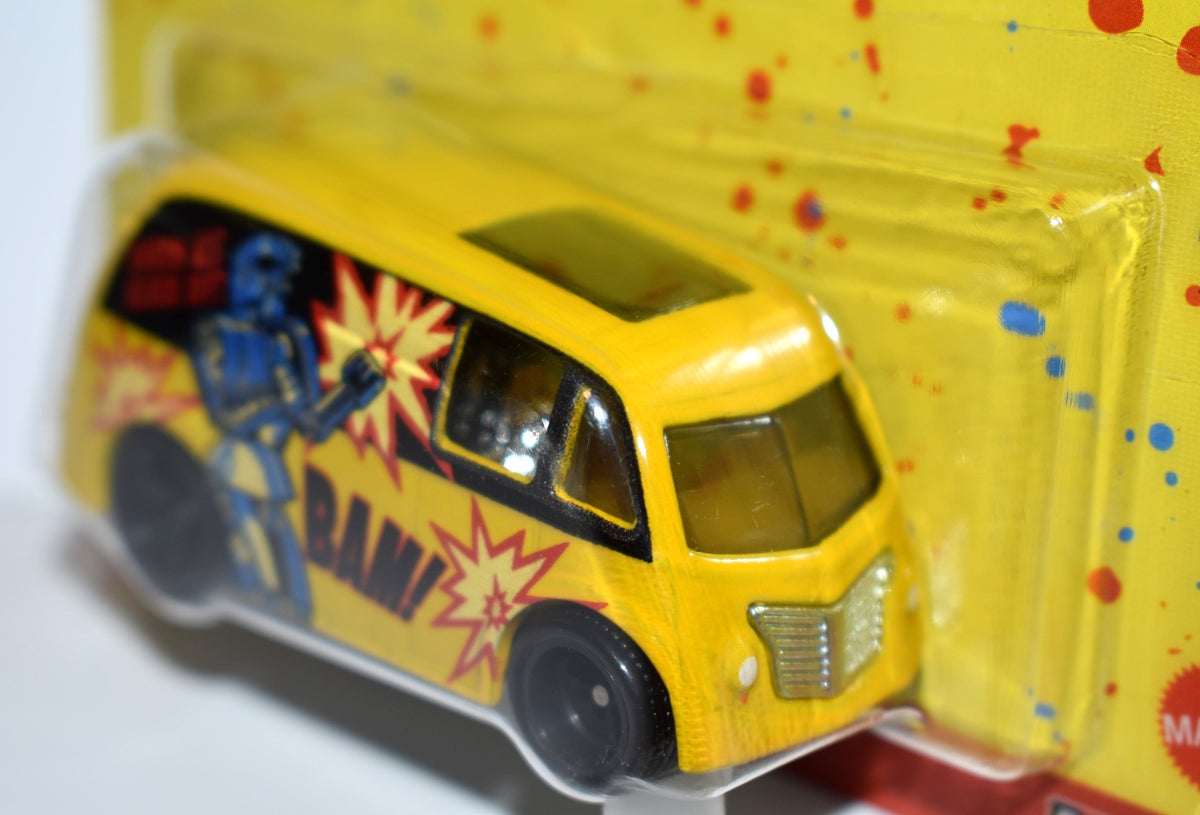 Hot Wheels Premium - Rock 'Em Sock "Em Robots - Quick Delivery Van