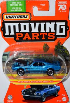 Matchbox Moving Parts: 1969 Ford Mustang Boss 302