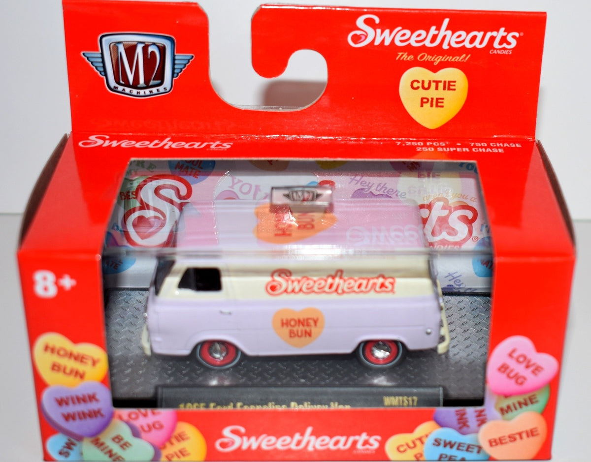 M2 Machines - Sweethearts - 1965 Ford Econoline Delivery Van