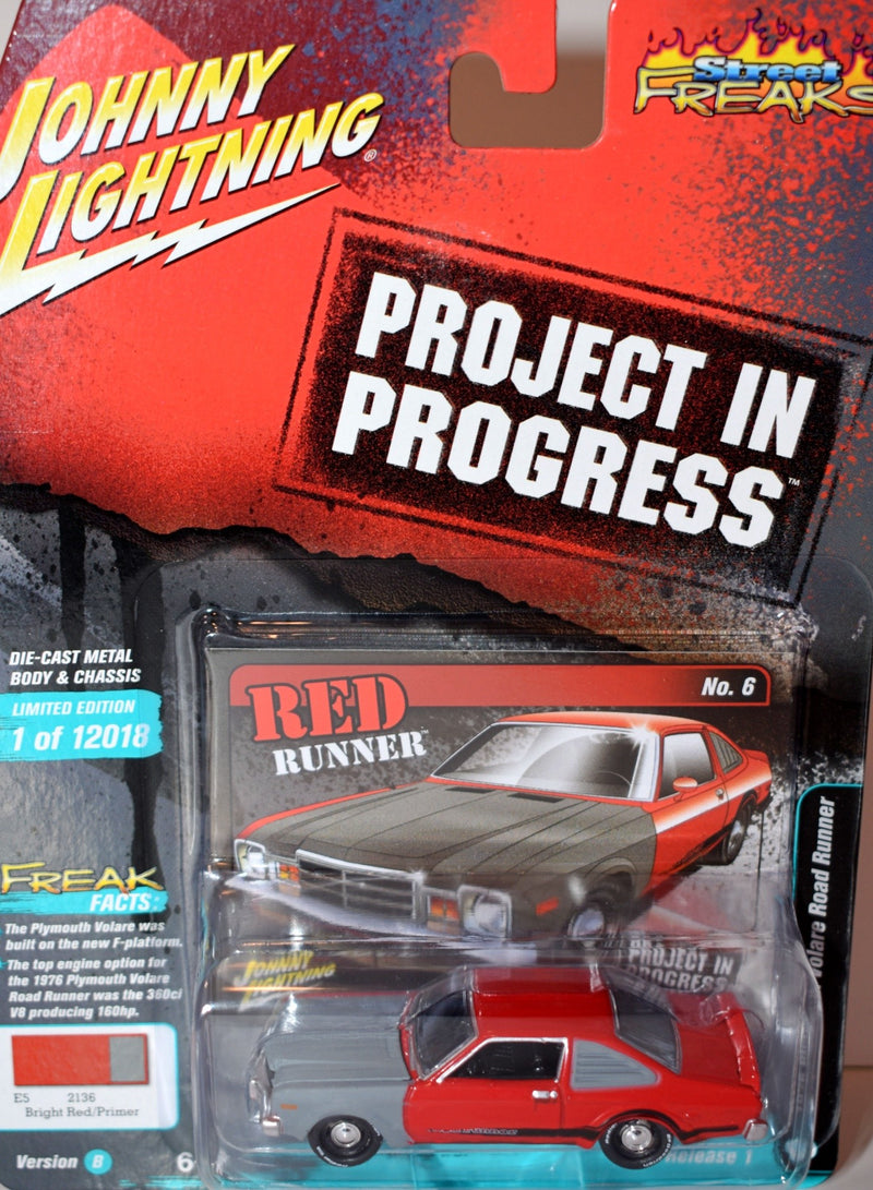 Johnny Lightning Projects in Progress - 1976 Plymouth Road Runner - Volare