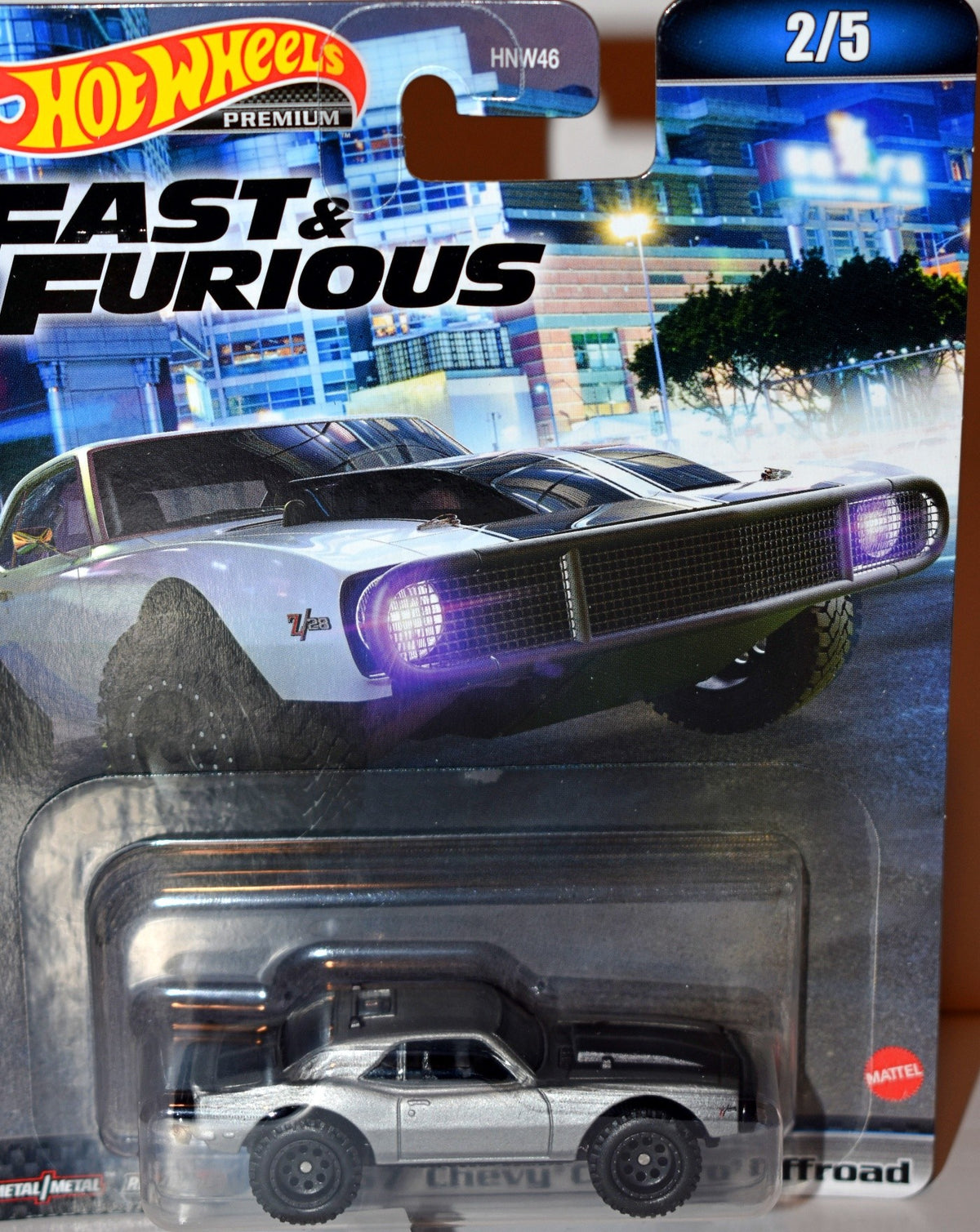 Hot Wheels Premium - Fast & Furious - Error - 1967 Chevy Camaro Offroad