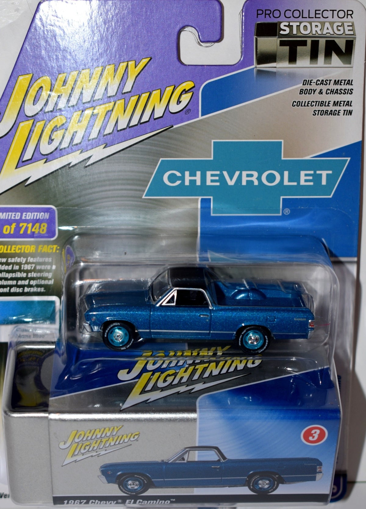 Johnny Lightning Pro Collectors Series 1967 Chevy El Camino Pickup Truck