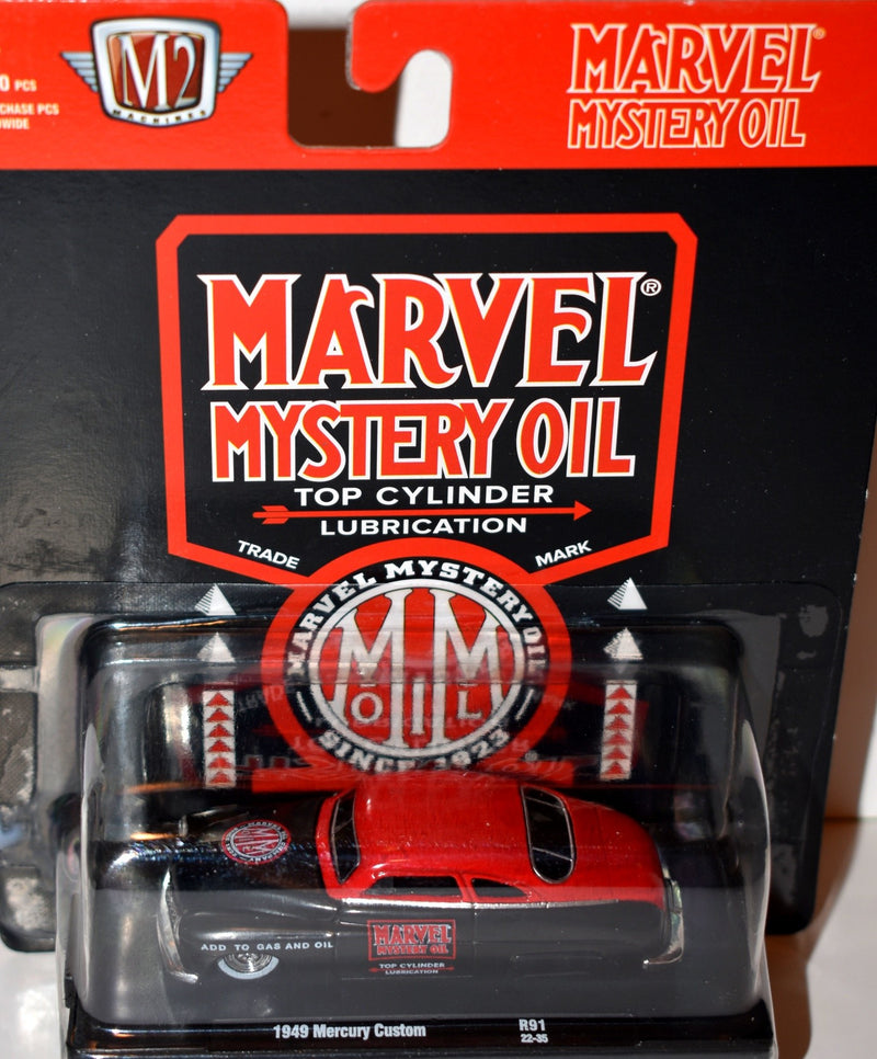 M2 Machines Drivers - Marvel Mystery Oil 49 Mercury Custom