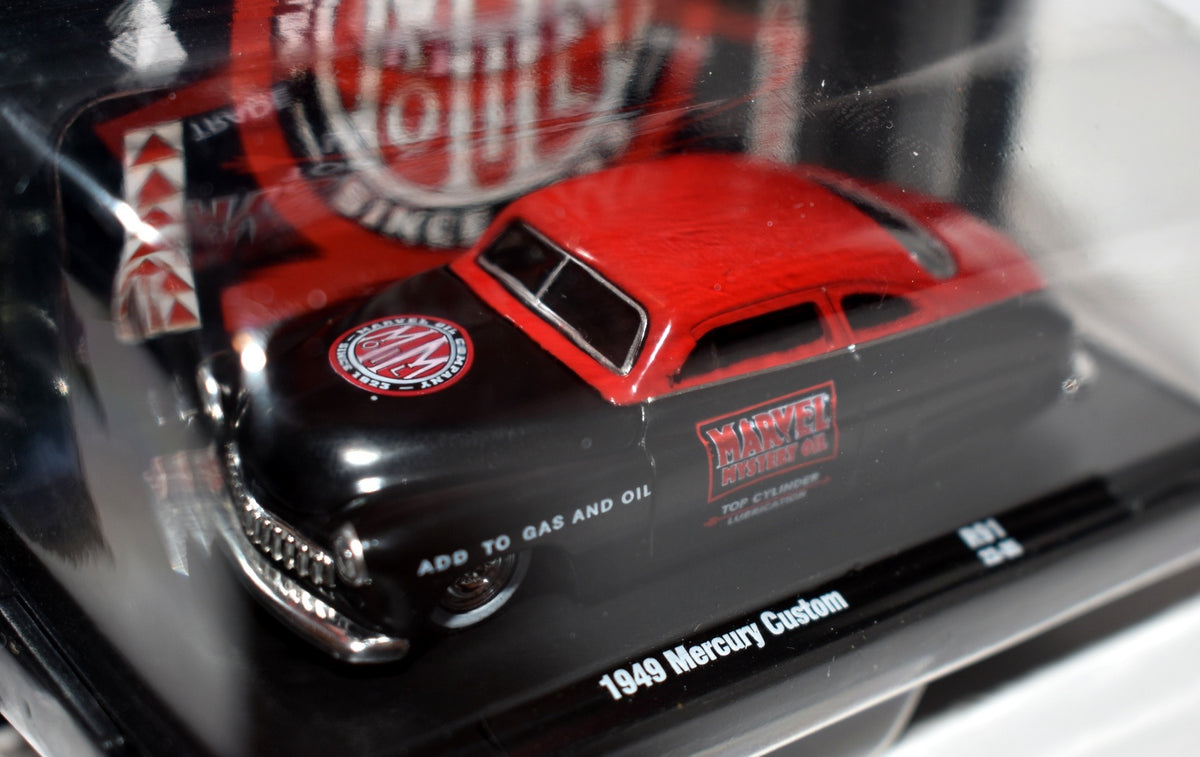 M2 Machines Drivers - Marvel Mystery Oil 49 Mercury Custom