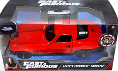 Jada Fast & Furious - Letty's 1960's Chevrolet Corvette Coupe