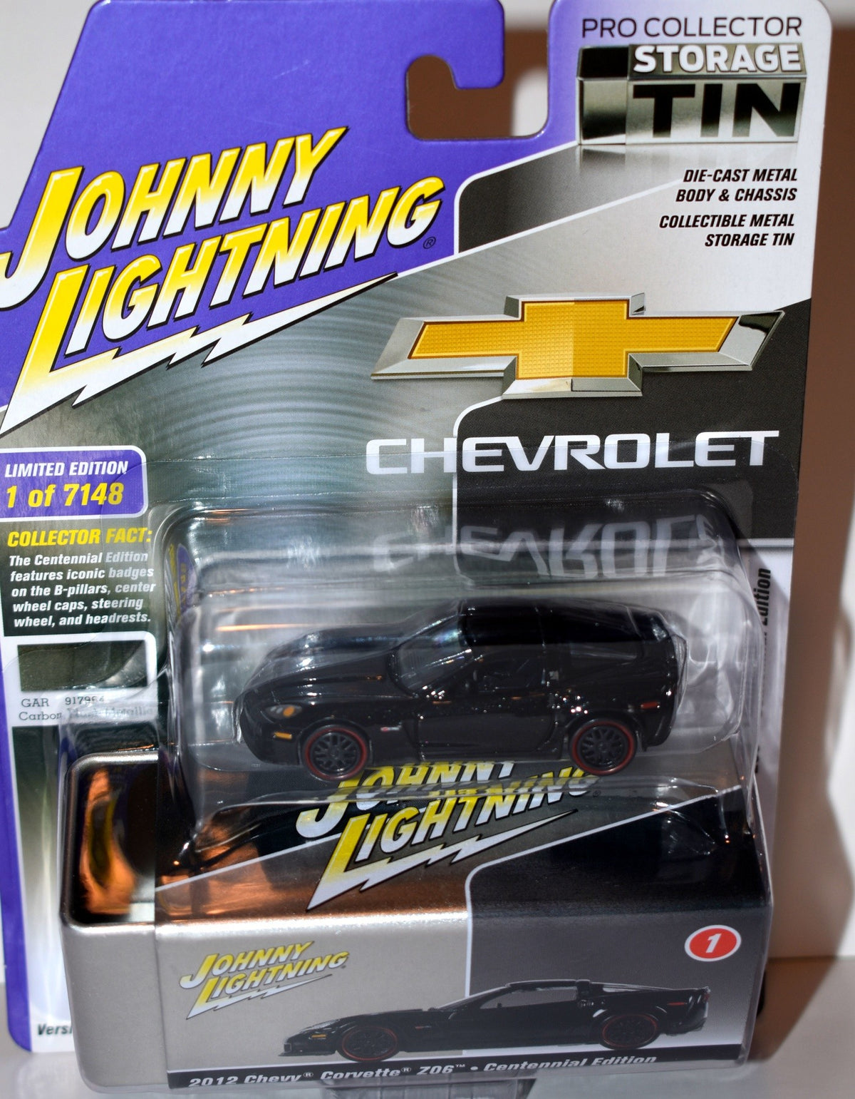 Johnny Lightning Pro Collectors Series 2012 Chevrolet Corvette Z06 Centennial Edition