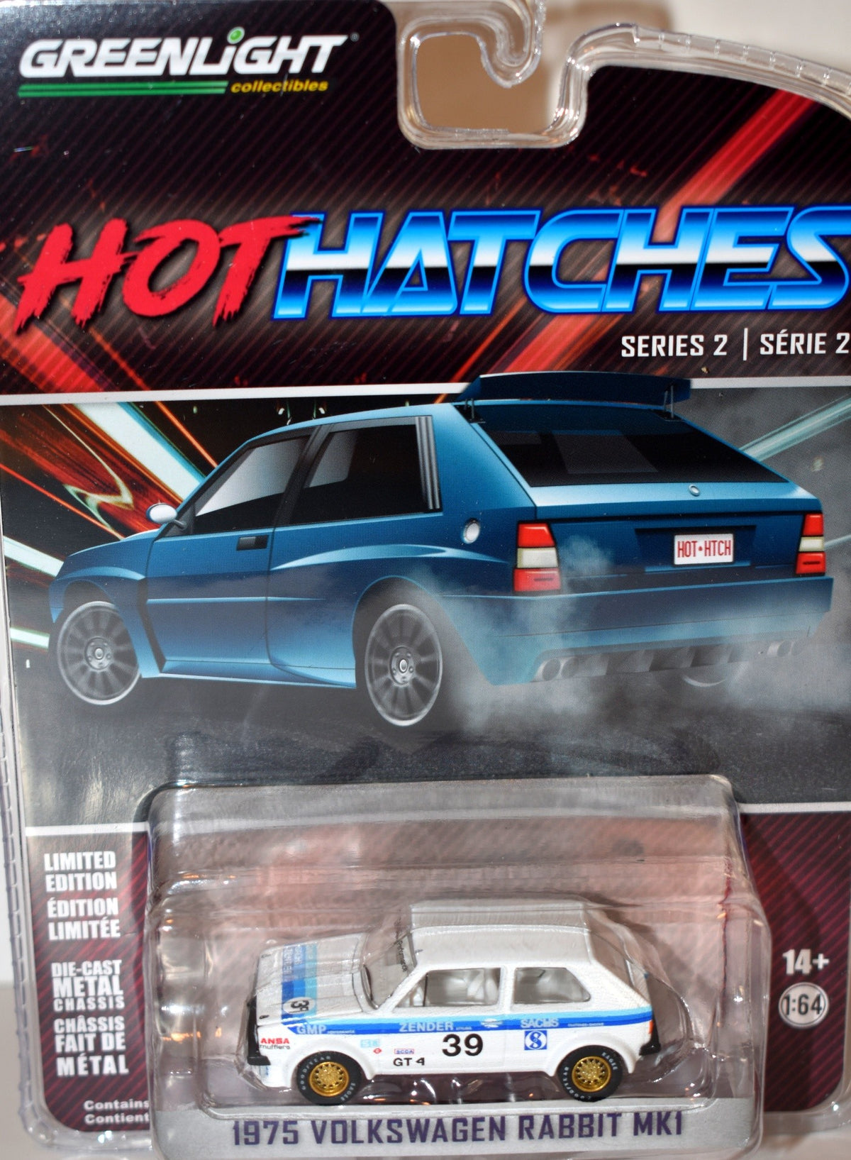 Greenlight Hot Hatches - 1975 Volkswagen Rabbit MK1