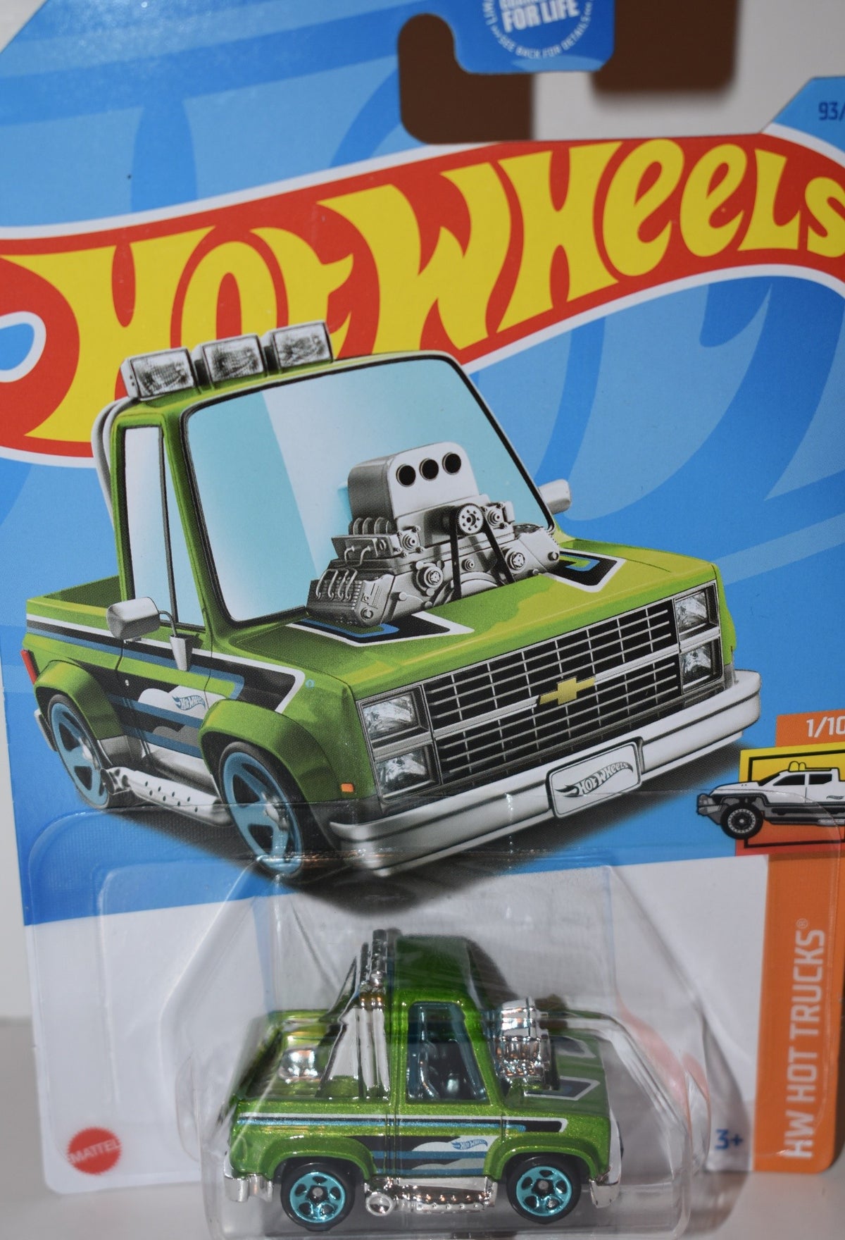 Hot Wheels  "Tooned" 1983 Chevrolet Silverado Pickup Truck
