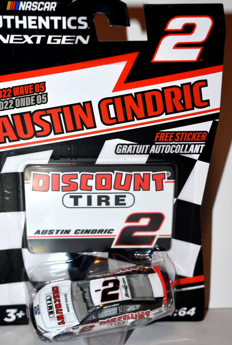 NASCAR Authentics - Austin Cindric  Discount Tire Ford Mustang