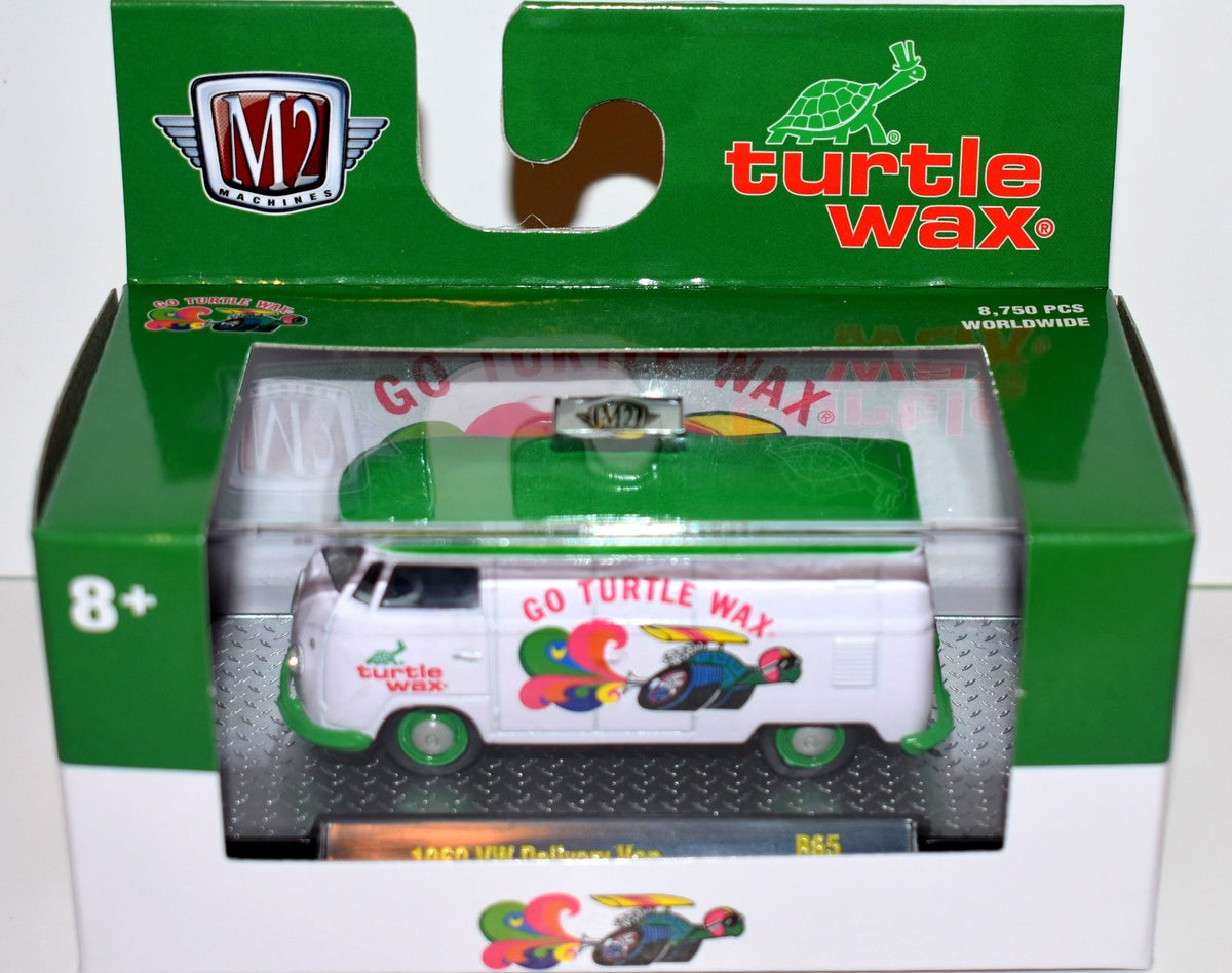M2 Machines Detroit Muscle Turtle Wax 1960 VW Delivery Van