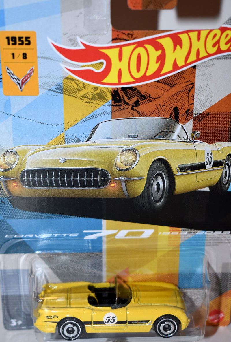 Hot Wheels - Corvette 70th Anniversary set - 1955 Chevrolet Corvette