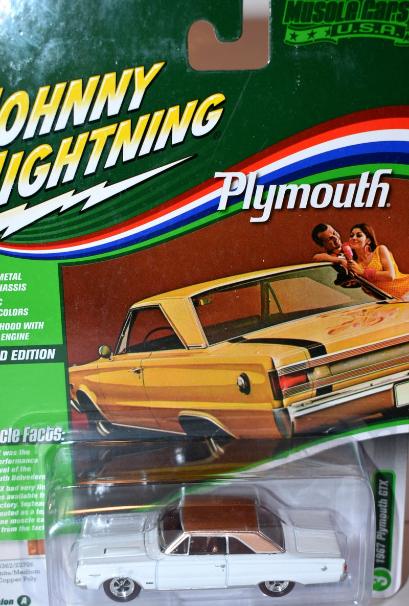 Johnny Lightning Muscle Cars USA - 1967 Plymouth GTX