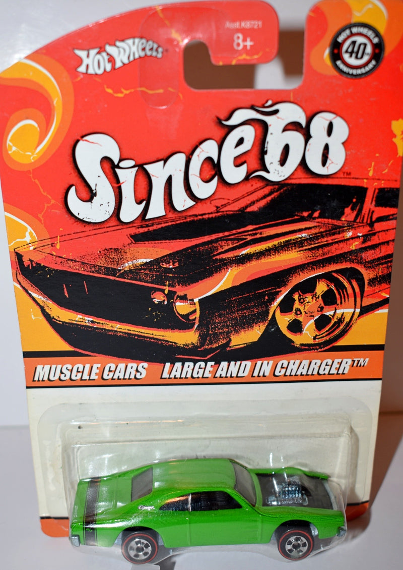 Hot Wheels Since 68  - Large and in Charger - Dodge Charger Muscle Car