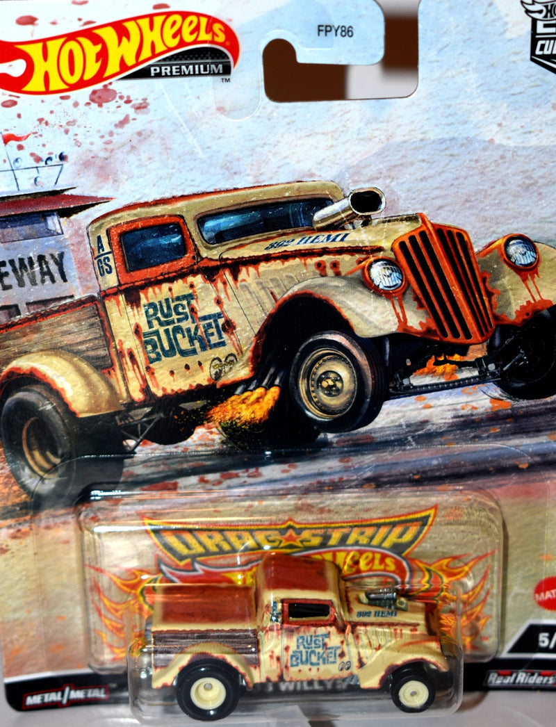 Hot Wheels Dragstrip Demons - Rust Bucket - 1933 Willys Pickup Gasser