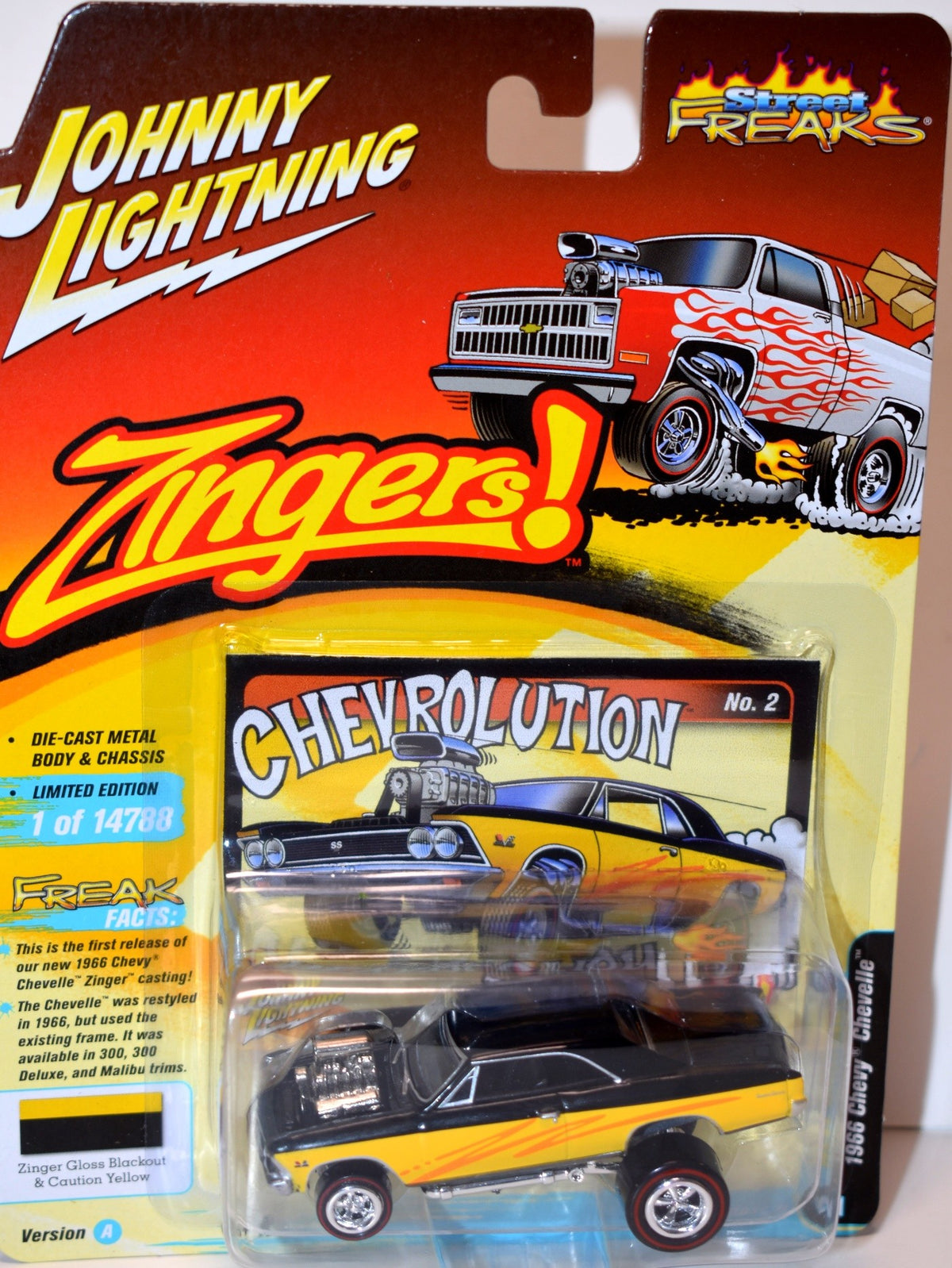 Johnny Lightning - Chevrolution Street Freaks  Zingers 1966 Chevrolet Chevelle
