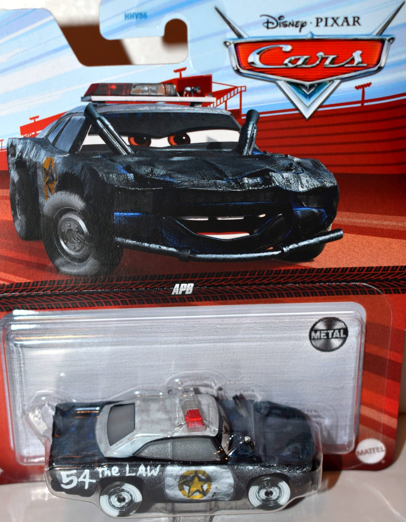 Disney CARS -  Demo Derby - APB - 54 The LAW Police Car