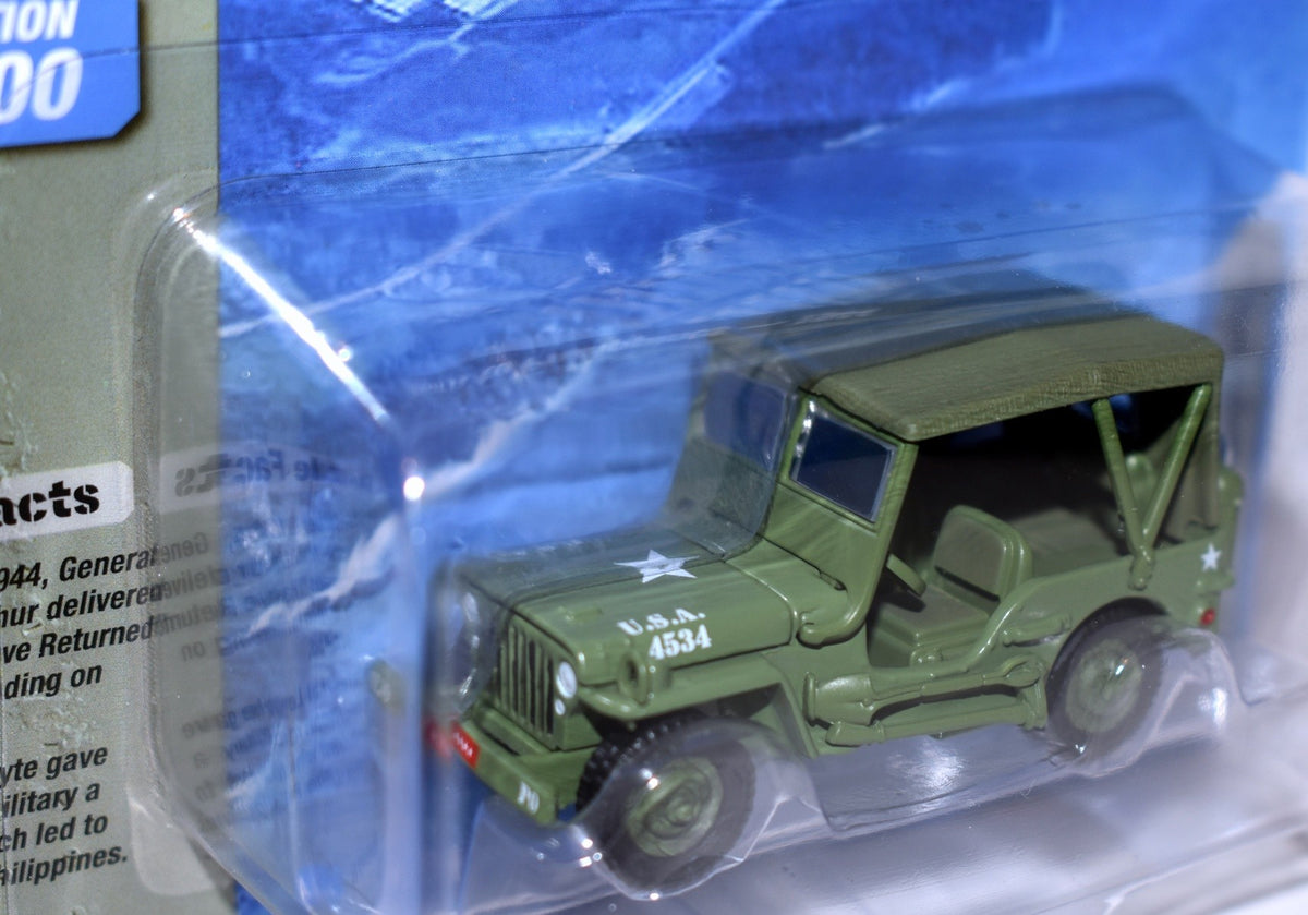 Johnny Lightning - Pacific Theater Warriors - WWII MB Jeep Willys