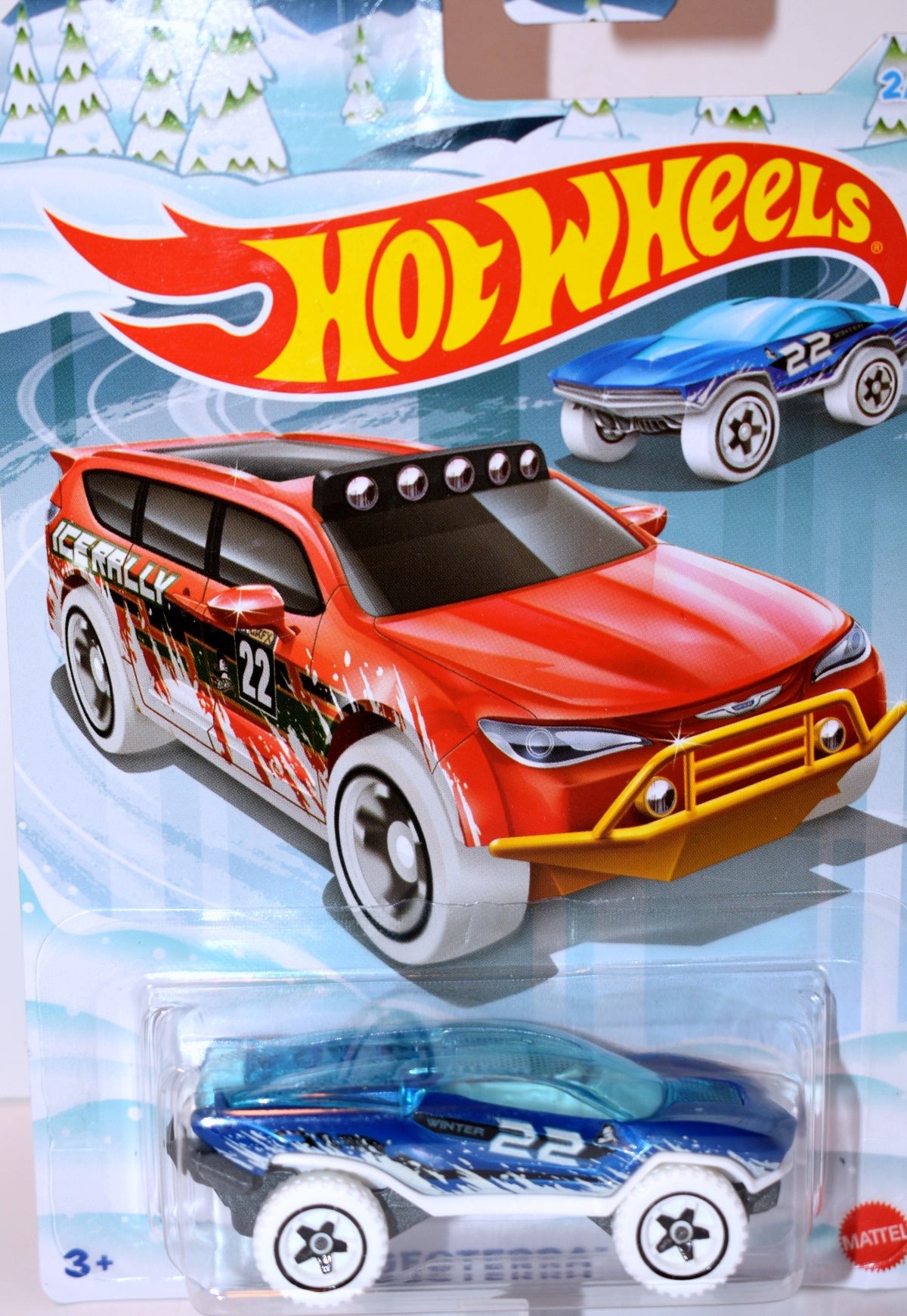 Hot Wheels 2022 Holiday Rods - Geoterra Snow Machine
