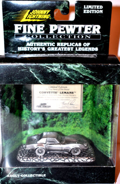 Johnny Lightning - Fine Pewter Collection - 1968 Chevrolet Corvette LeMans
