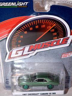 Greenlight Green Machine -  GL Muscle  Factory Error - 1967 Chevrolet Camaro SS "369"