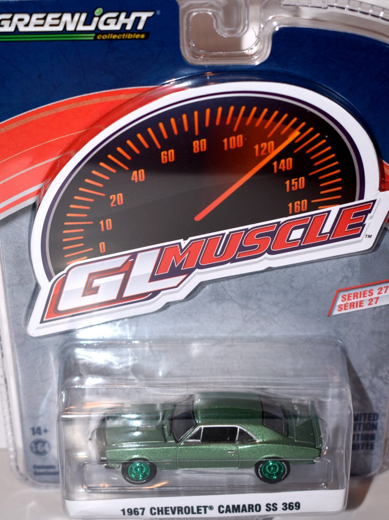 Greenlight Green Machine -  GL Muscle  Factory Error - 1967 Chevrolet Camaro SS "369"