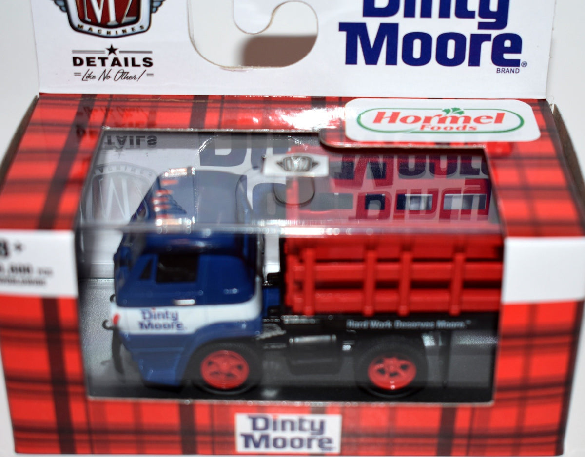 M2 Machines Auto-Thentics -  Hormel Foods - Dinty Moore 1966 Dodge L600 Stake Bed Truck