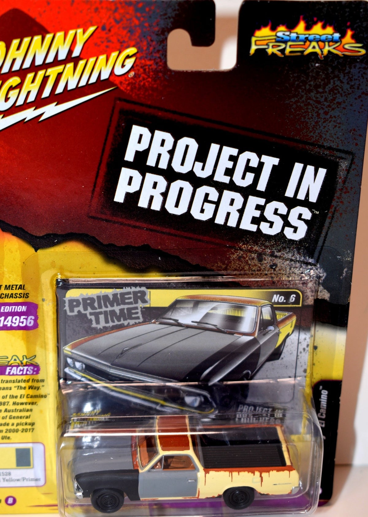 Johnny Lightning Street Freaks - Projects In Progress - 1966 Chevy El Camino Pickup Truck