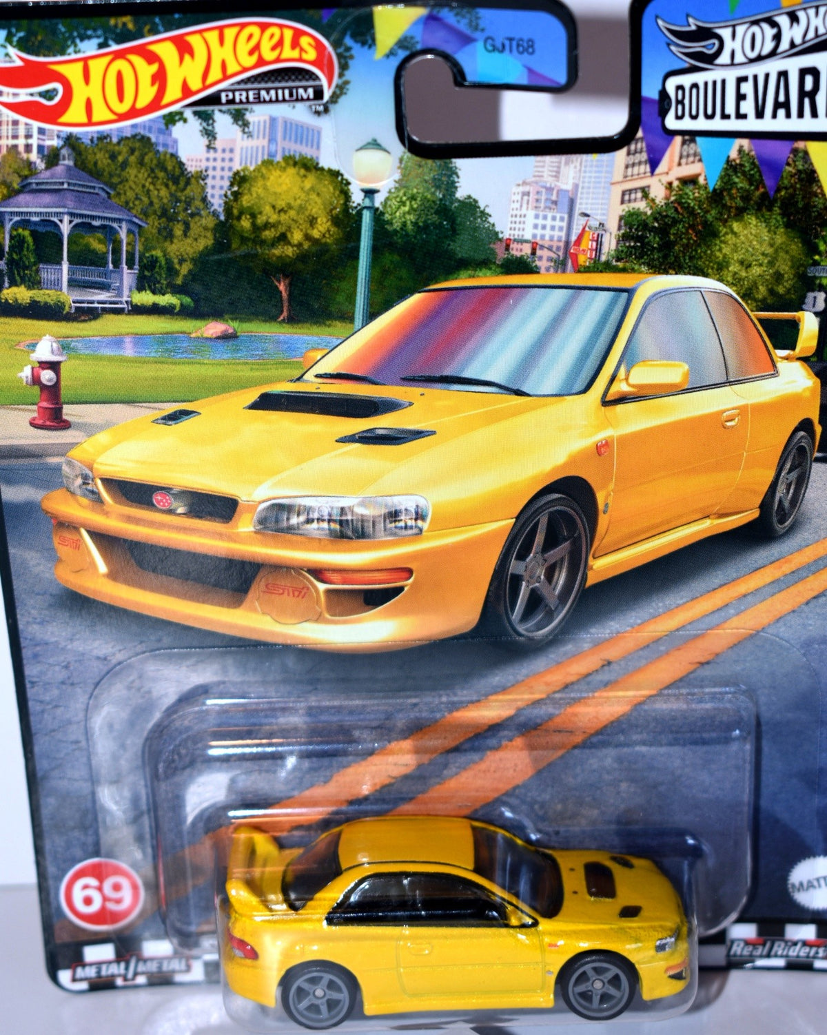 Hot Wheels - Premium - Boulevard - 1998 Subaru Impreza 22B-STi