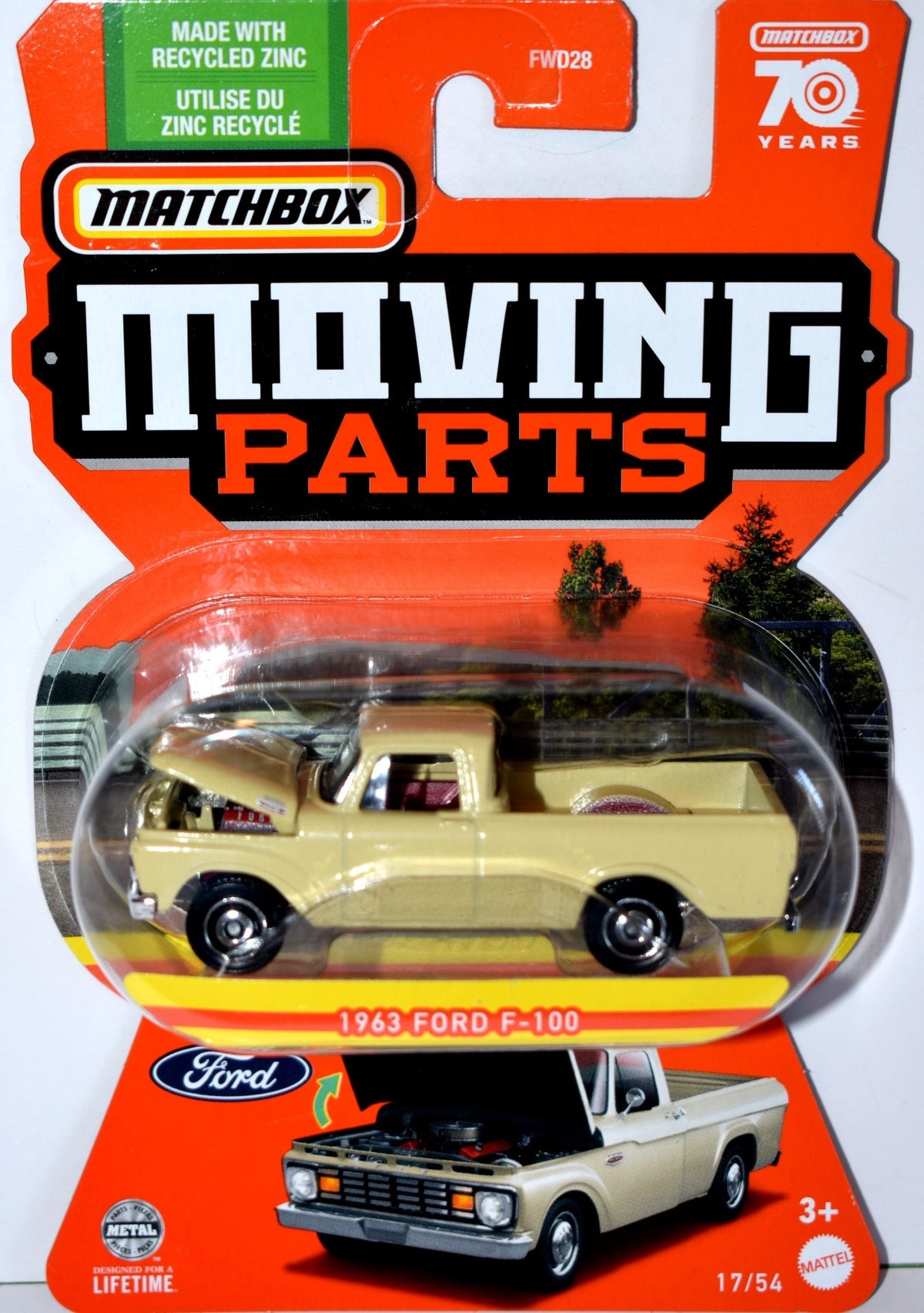 Matchbox -  1963 Ford F-100 Pickup Truck