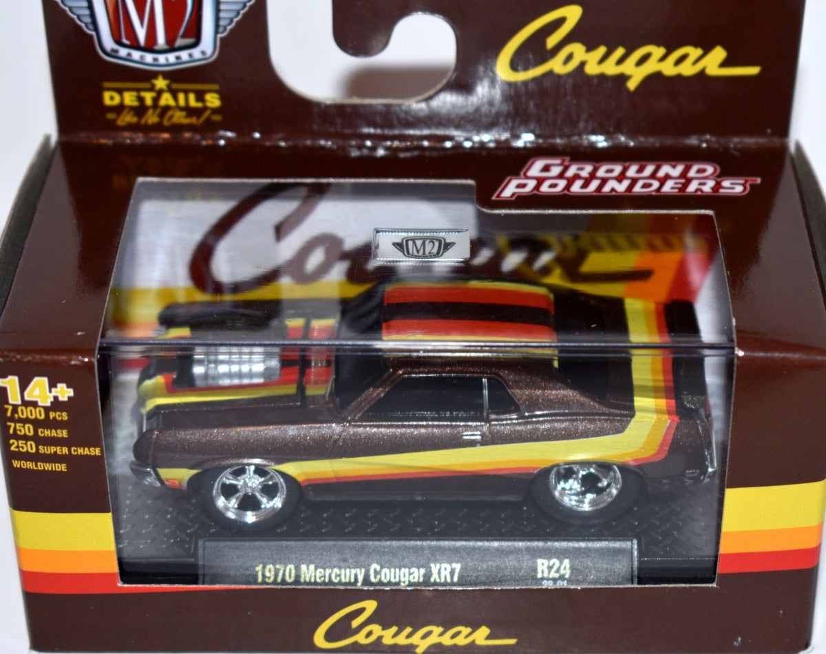 M2 Machines Ground Pounders - Mercury Cougar XR7