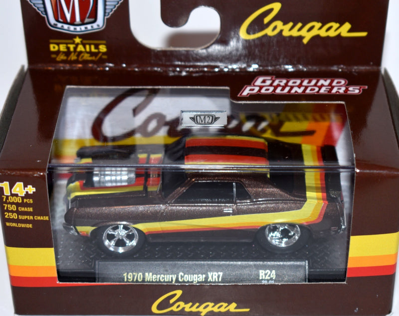 M2 Machines Ground Pounders - Mercury Cougar XR7