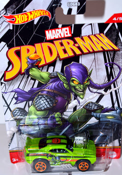 Hot Wheels - Marvel - Green Goblin - Tooned 1969 Chevrolet Camaro SS