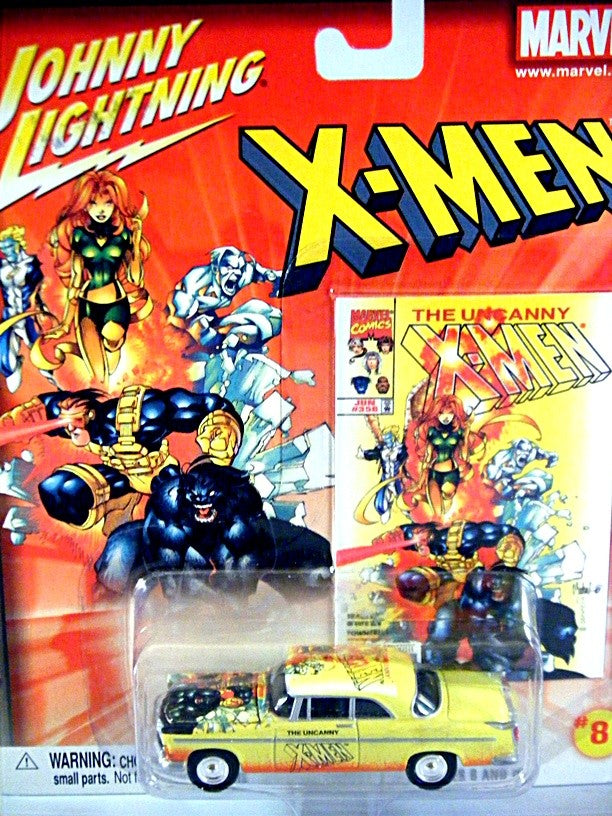Johnny Lightning Marvel Comics - X-Men 1955 Chrysler C300