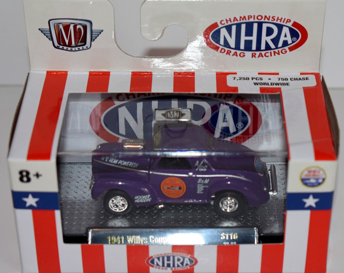 M2 Machines - NHRA Series - 1941 Willys Coupe Gasser