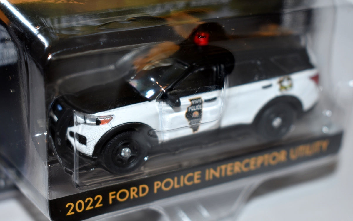Greenlight Anniversary Series -100th Anniversary Illinois State Police - 2022 Ford Police Interceptor Utility