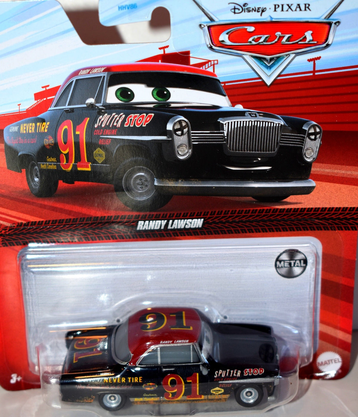 Disney Cars - Randy Lawson - Chrysler 300 Vintage Stock Car