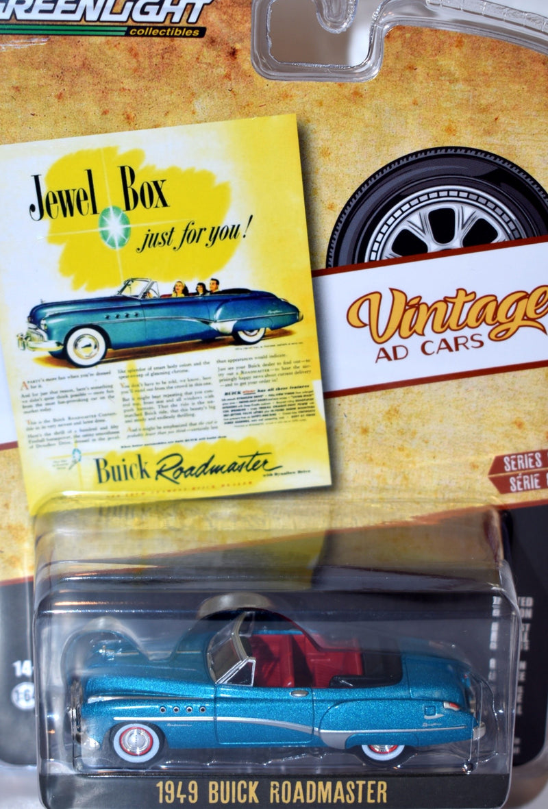 Greenlight Vintage Auto Ads - 1949 Buick Roadmaster Convertible